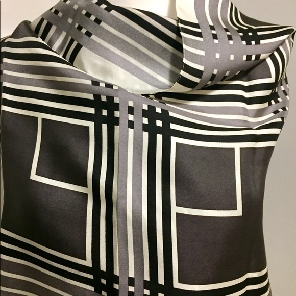 100 percent silk echo scarf - Picture 2 of 8